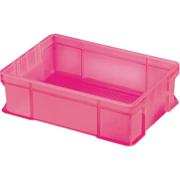 TRUSCO TTC型コンテナ 透明レッド(Tcode:7699786)