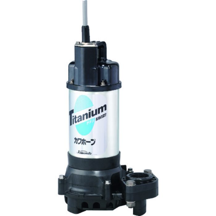 川本 海水用水中ポンプ(チタン&樹脂製)(Tcode:1717431)