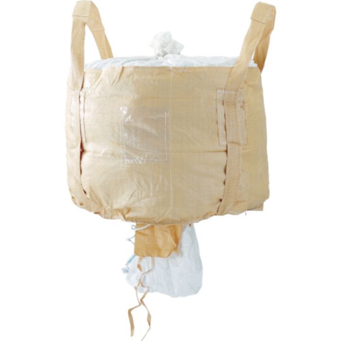 吉野 コンテナバッグ丸型 500kgタイプ 排出口付(Tcode:4127480)