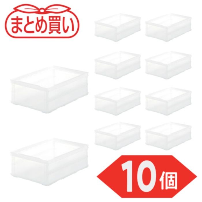 TRUSCO(トラスコ)　【まとめ買い】オリコン　薄型折りたたみコンテナスケルコン　30L　　10個(Tcode:5919090)