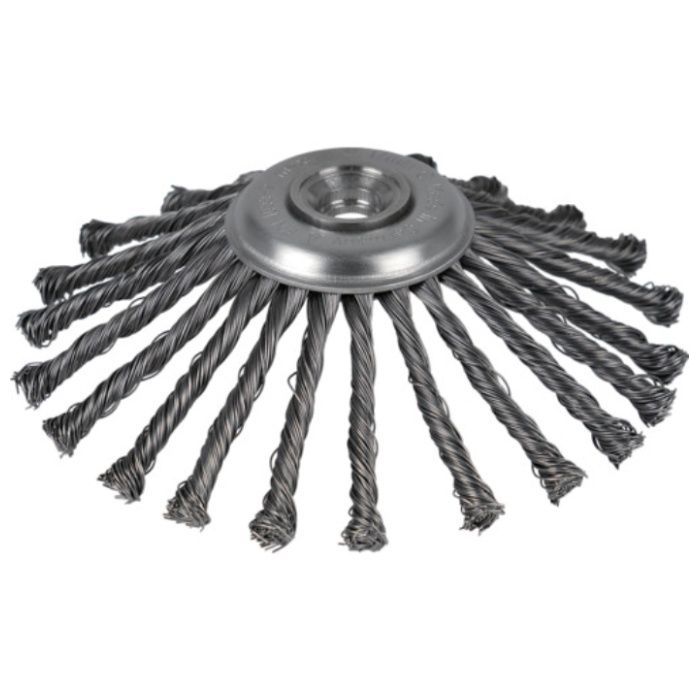 LESSMANN　刈払機専用ブラシ(軽量型)　Φ175　スチール　線径0.5