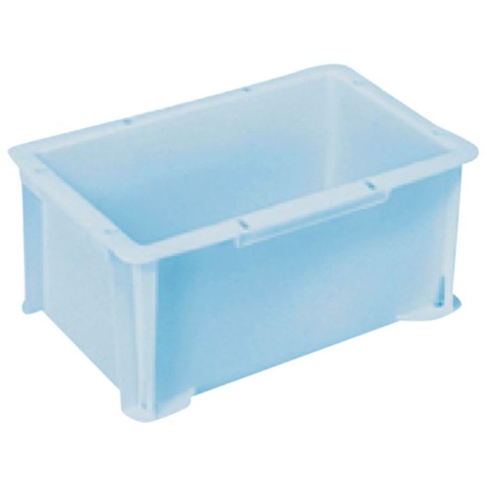 ヒシ　S型コンテナ　パステルブルー　有効内寸229×132×122mm