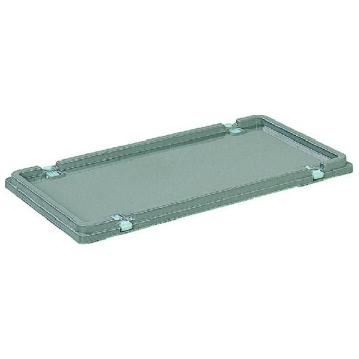 サンコー　TP規格折りたたみコンテナー用フタ　702427　TPO-360フタ(ロック付)ライトグレー