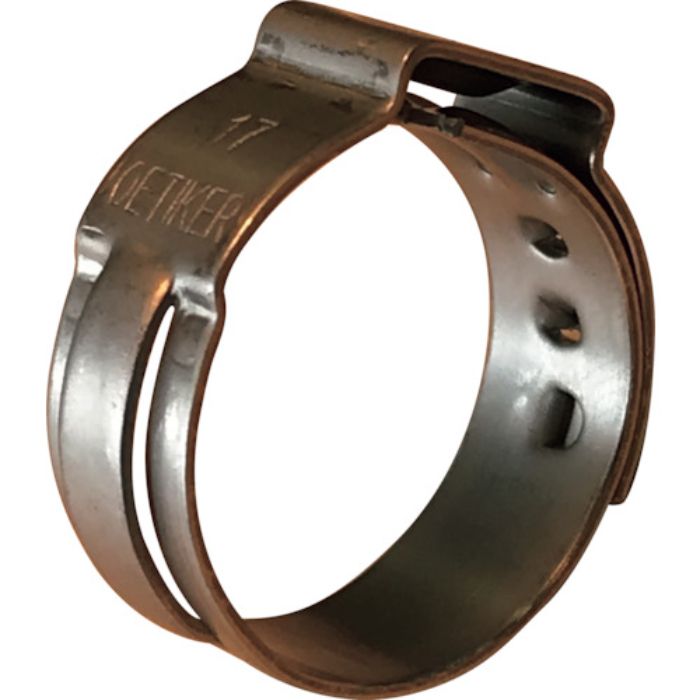 Oetiker PG167 ステップレスイヤークランプ Φ14.5 - 17.0mm(Tcode:3401717)