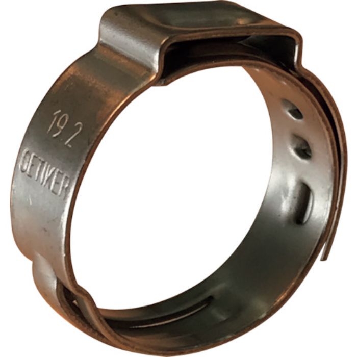 Oetiker PG167 ステップレスイヤークランプ Φ16.0 - 19.2mm(Tcode:3401746)