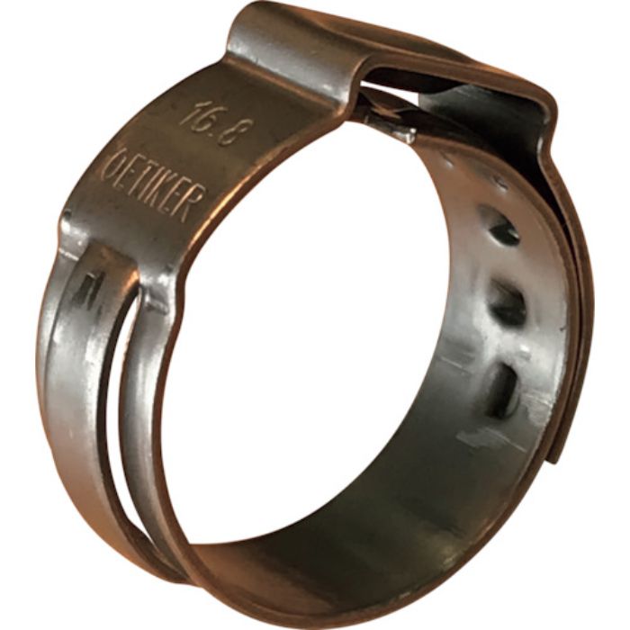 Oetiker PG167 ステップレスイヤークランプ Φ14.3 - 16.8mm(Tcode:3401748)