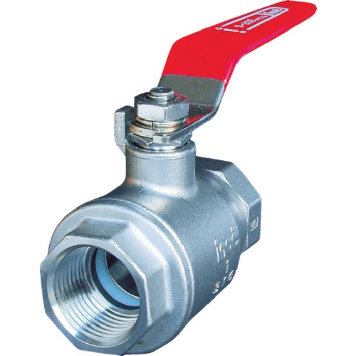 イノック ねじ込みボールバルブ 全長85mm 呼び径(A)25(Tcode:1754696)