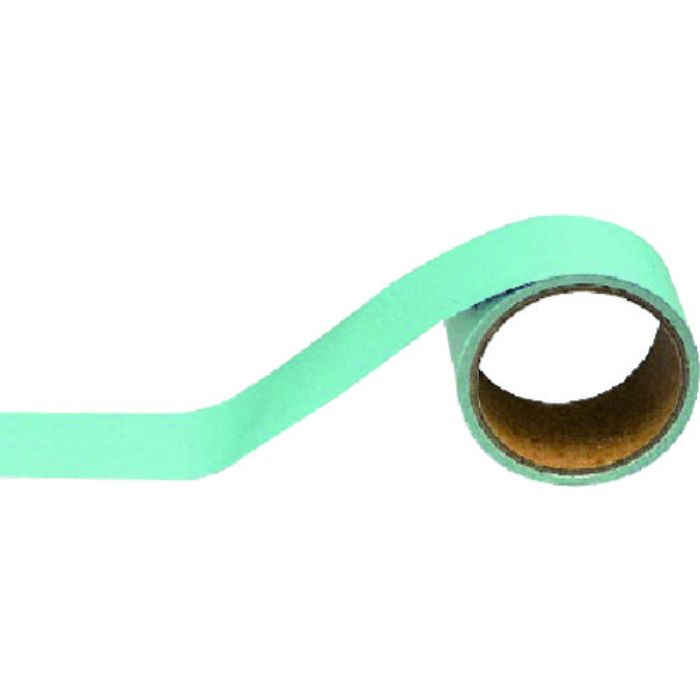 ユニット 配管識別テープ うすい水色(小)・アルミ・50mm幅X5m(Tcode:7414668)