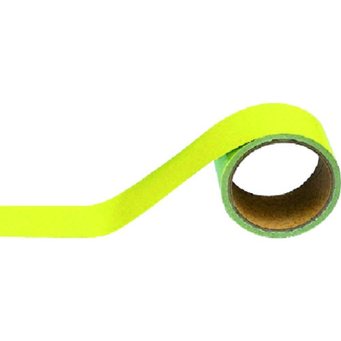 ユニット 配管識別テープ 明るい黄(小)・アルミ・50mm幅X5m(Tcode:7414773)