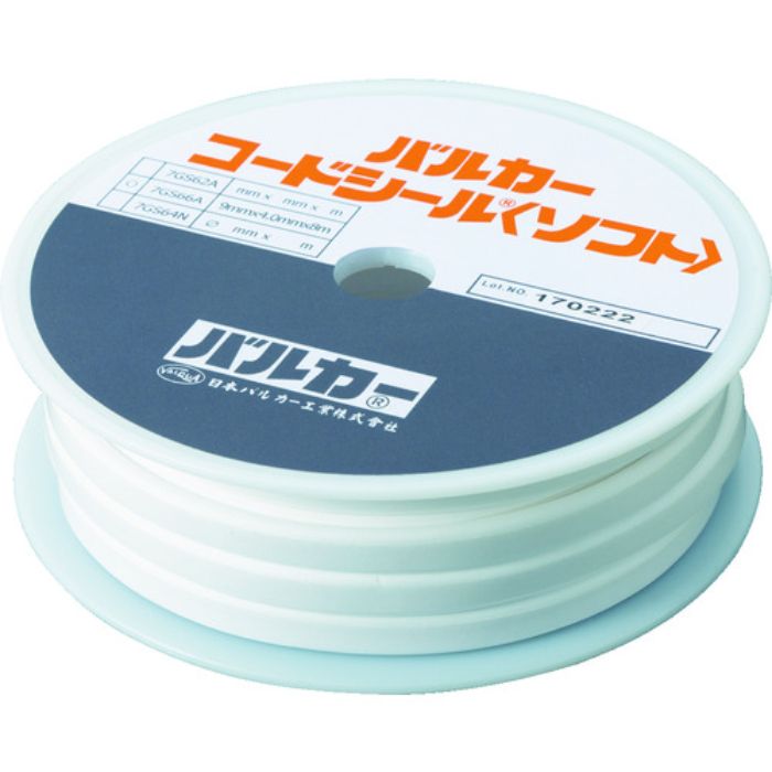 バルカー コードシールソフト 幅6mm(Tcode:8505342)
