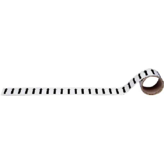 ユニット 配管識別テープ 矢印(極小) アルミ 25mm幅×2m(Tcode:7454881)