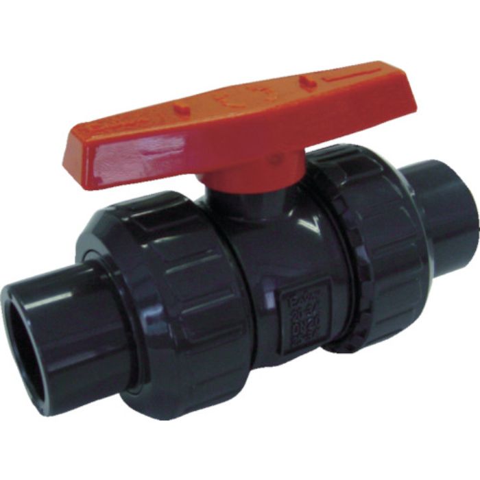 エスロン ボールバルブ TS式 本体PVC OリングEPDM 25(Tcode:3514951)