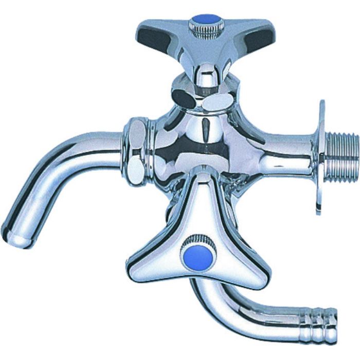 SANEI 万能二口横水栓(Tcode:1147322)