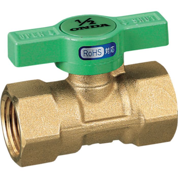 オンダ製作所 FS型 RoHS指令対応 Rc3/8×Rc3/8 Tハンドル(Tcode:2672009)