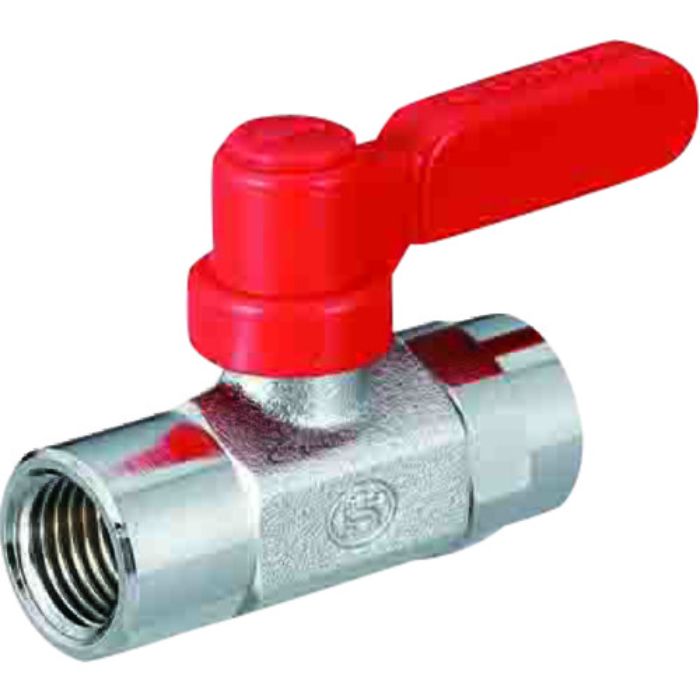 オンダ製作所 ボールバルブ フリーボールM1型Rタイプ(ロングハンドル) Rc1/8 × Rc1/8(Tcode:1161870)