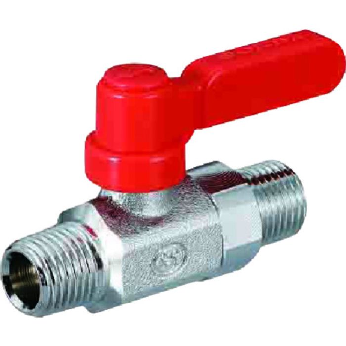 オンダ製作所 ボールバルブ フリーボールM3型Rタイプ(ロングハンドル) R1/8 × R1/8(Tcode:1161925)