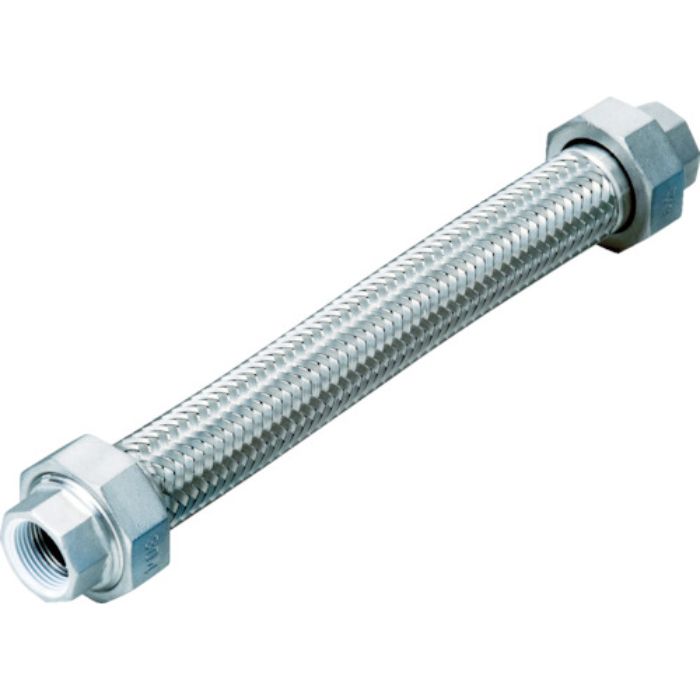 NFK シールコートユニオン式フレキシブルホース(無溶接式) ユニオンSUS304(ALLSUS304) 40A×300L(Tcode:8281823)