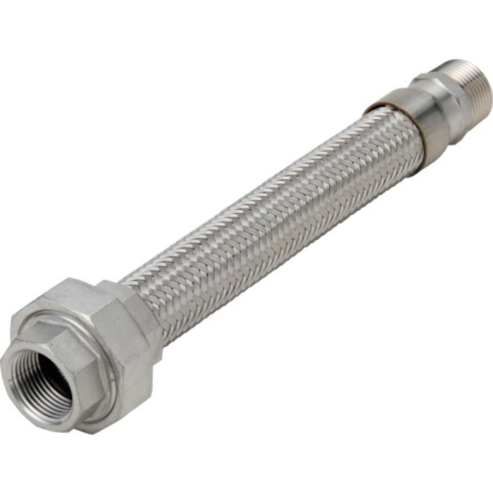 NFK ユニオン・ニップル式フレキシブルホース 継手SUS304(ALLSUS304) 25A×300L(Tcode:2184494)