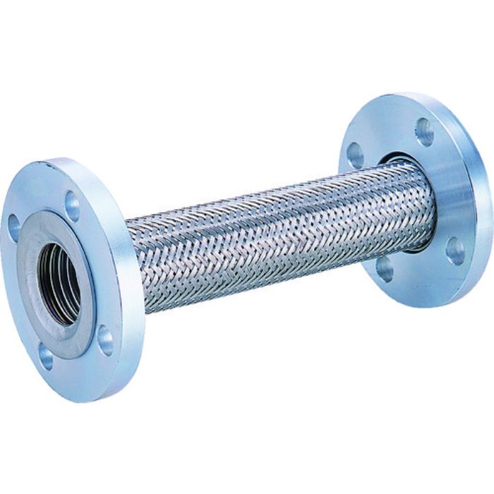 NFK 標準フランジ式フレキシブルホース(カラー式) フランジ10K/SS400(接液部SUS304) 50A×300L(Tcode:2445743)