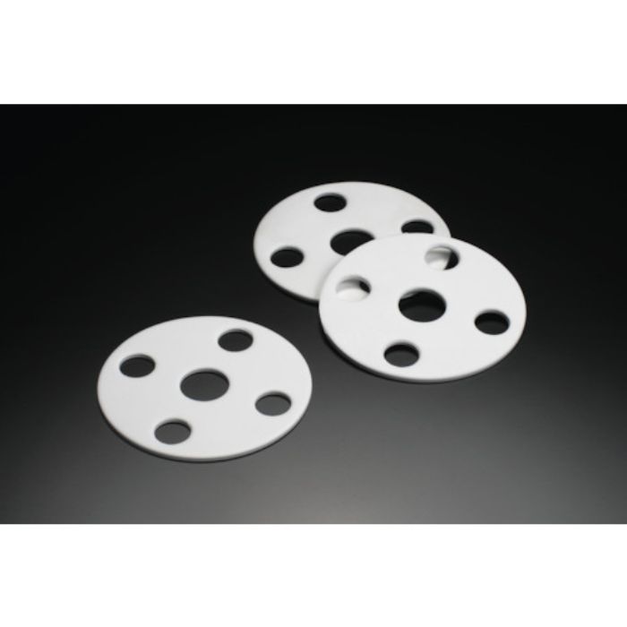 フロンケミカル フッ素樹脂(PTFE)フランジパッキン JIS-10K40A(Tcode:4404955)