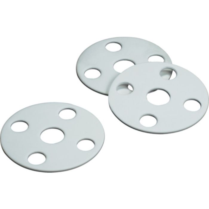 フロンケミカル フッ素樹脂(PTFE)フランジパッキン JIS-5K 20A(Tcode:7957238)