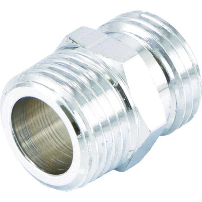 ASOH フレキ用ニップル(Pニップル) 黄銅製 PF1×PT1(Tcode:5157323)