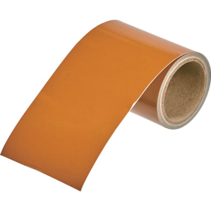 TRUSCO 配管識別テープ 茶(7.5YR5/6)(油関係)50MM幅X1M(Tcode:3836708)