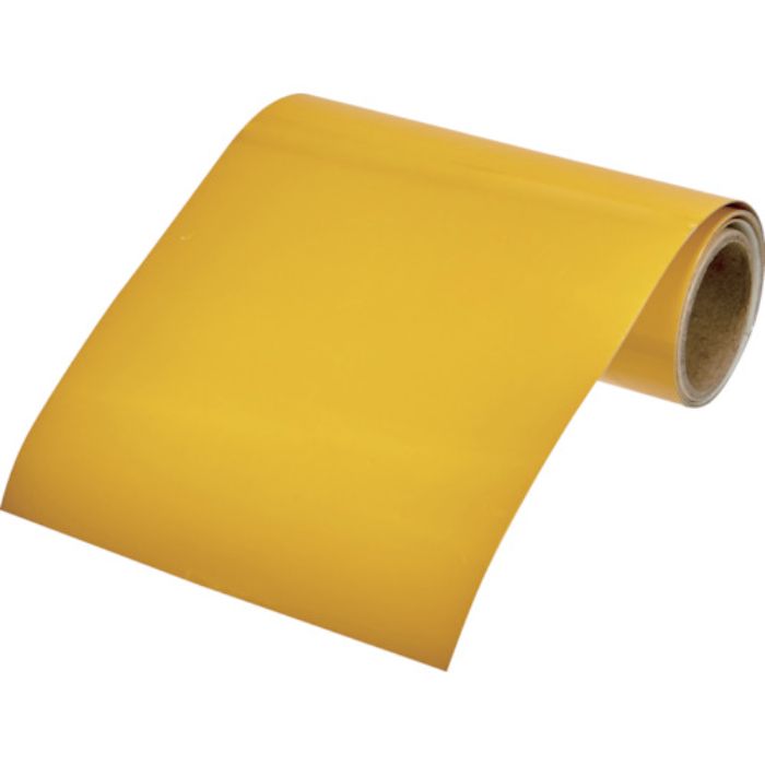 TRUSCO 配管識別テープ 黄(2.5Y8/12)100MM幅X1M(Tcode:3836710)