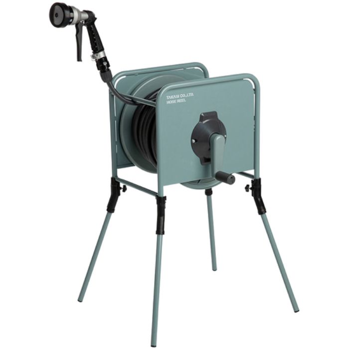 タカギ ホースリール 金属製ホースリール リフトメタル カバーなし 30m(Tcode:3651113)