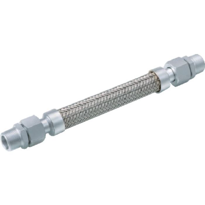 テクノフレックス 袋ナット・アダプター型フレキシブルホース S225T-25AX500L オスXオスアダプターSS400(Tcode:2555378)