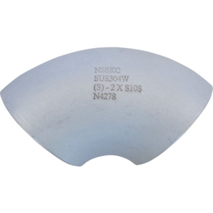 ベンカン機工 S90S10Sステンレス鋼製エルボショート50A(Tcode:1603981)