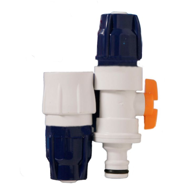 IRIS 168236 コック付ホースジョイントニップル・ワンタッチコネクターΦ12-15セッ(Tcode:5139210)