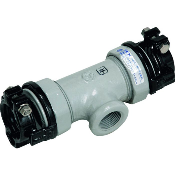 SKカワニシ 鋼管用継手 SKX枝部めねじ付チーズ 40×40A(Tcode:1786265)