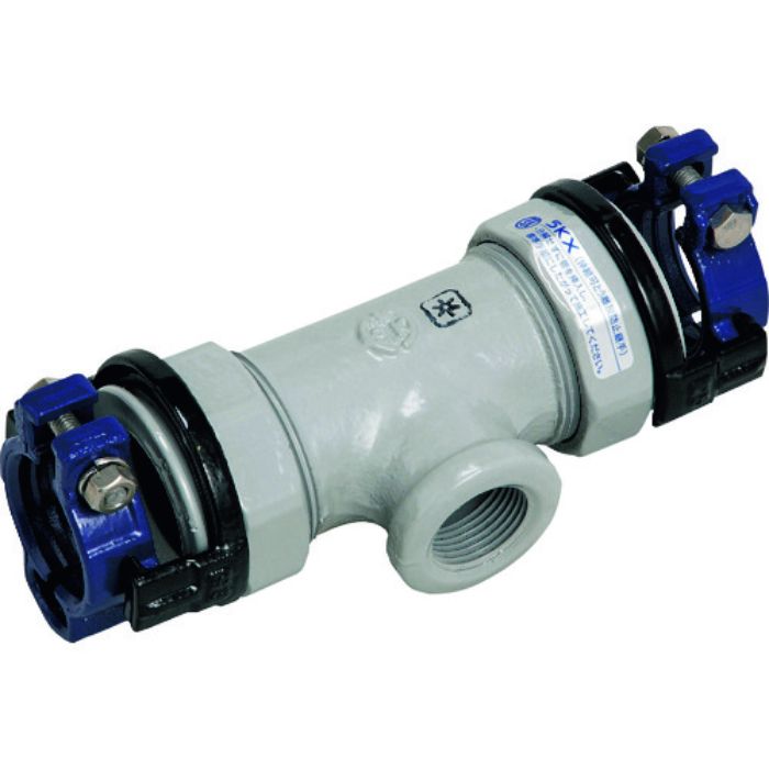 SKカワニシ 塩ビ管用継手 SKX枝部めねじ付チーズ V25×25A(Tcode:1786303)