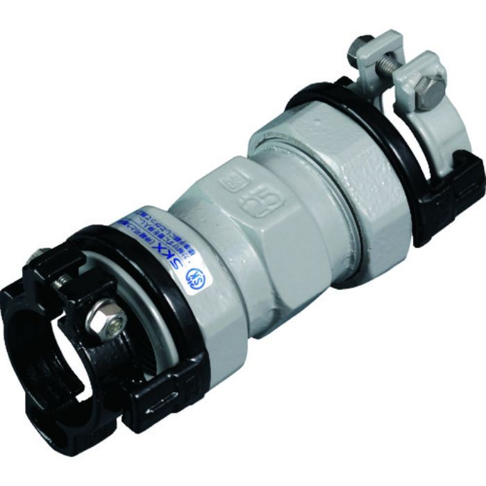 SKカワニシ ポリエチレン管×鋼管用異種管継手 SKXソケットP30×32(Tcode:3800539)