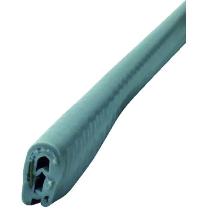 TRUSCO シリコーンワンタッチガスケット 2m 13.2X9.6 芯材入り グレー(Tcode:1164944)