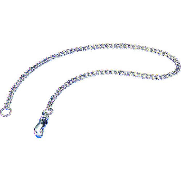 TRUSCO チェーン 鉄 クロームメッキ 3.3mm幅X300mm(Tcode:4895436)