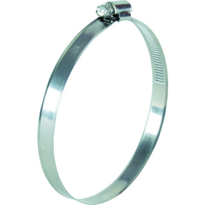 TRUSCO ホースバンド オールステンレス 傷防止タイプ(10個入) 90〜110mm(Tcode:8186956)