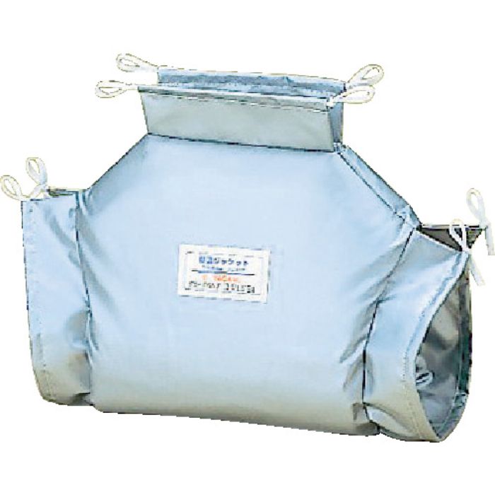 ヤガミ 配管保護材 グローブバルブ用保温ジャケット【HJGL10015F】 保温厚15mm 120×190mm(Tcode:4661281)