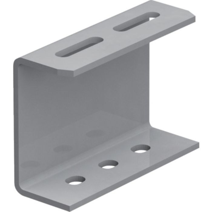 TRUSCO 配管支持用チャンネルブラケット 100型 スチール L140(Tcode:2872871)