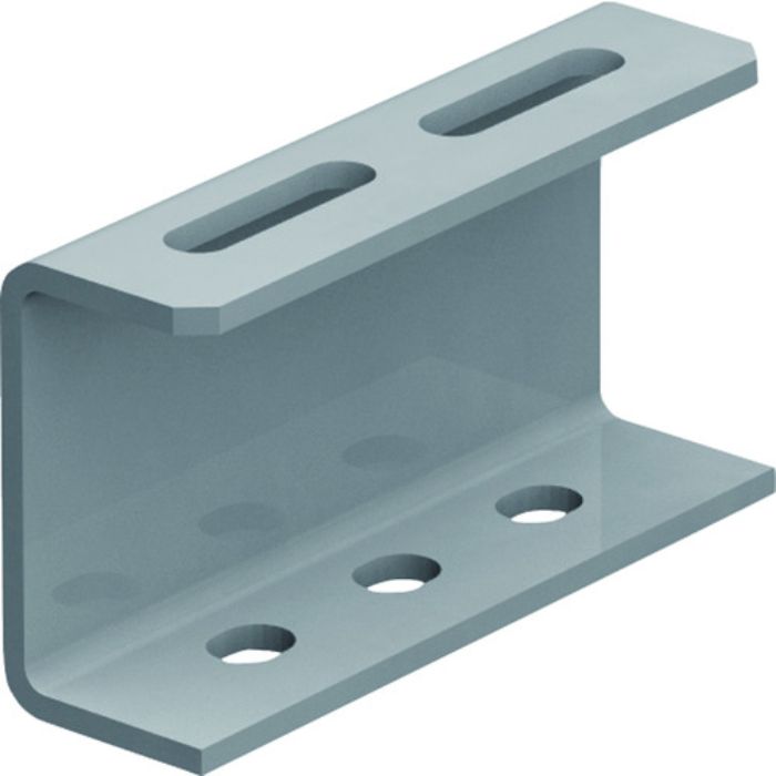 TRUSCO 配管支持用チャンネルブラケット 75型 スチール L140(Tcode:2872951)