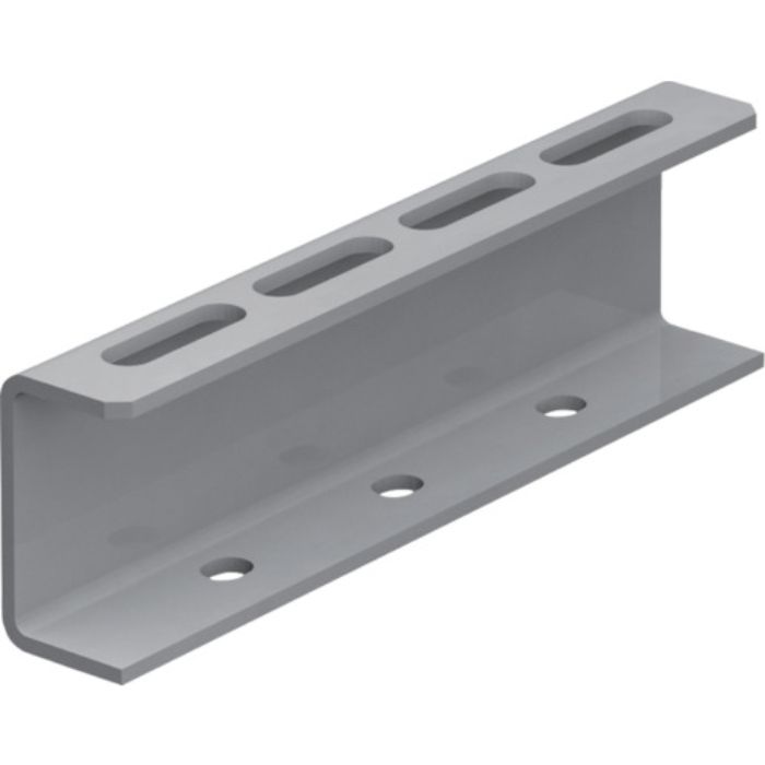 TRUSCO 配管支持用チャンネルブラケット 75型 スチール L270(Tcode:2872978)