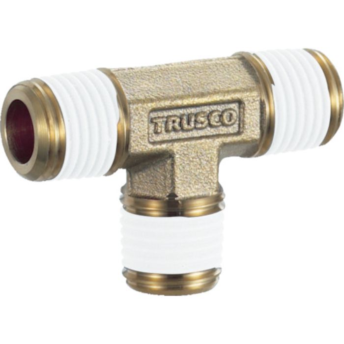 TRUSCO ねじ込み継手 チーズ R3/8XR3/8XR3/8(Tcode:2576759)