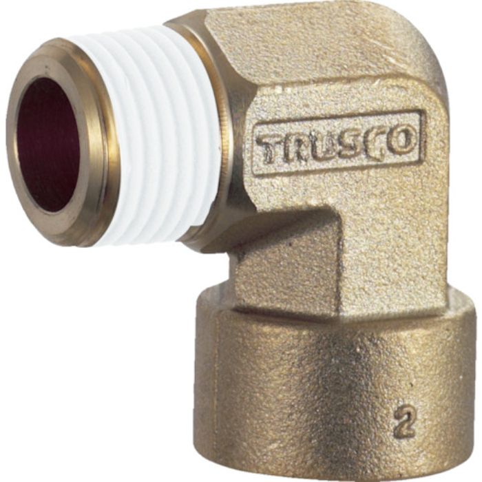 TRUSCO ねじ込み継手 エルボ R3/8-RC3/8(Tcode:2576651)