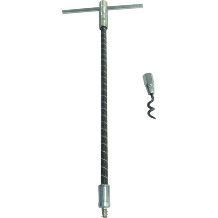 Matex パッキン引抜ツール フレキシブルシャフト+コルクスクリュー(中)(Tcode:1662608)