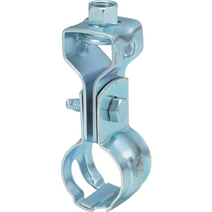 TRUSCO パイプ用支持金具 吊バンド 自在ベース付 適用径20A(Tcode:2820960)