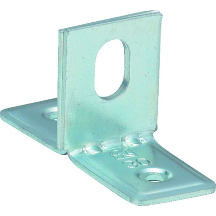 TRUSCO パイプ用支持金具 プレスT字脚 高さ30LX厚み3.2 1穴(Tcode:2820986)