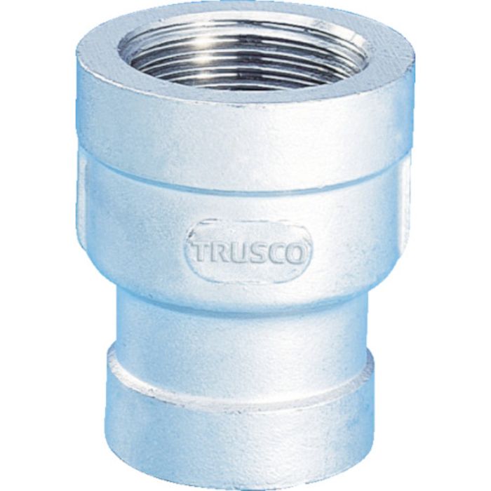TRUSCO ねじ込み管継手 SUS 径違いソケット 20X15A(Tcode:8191447)