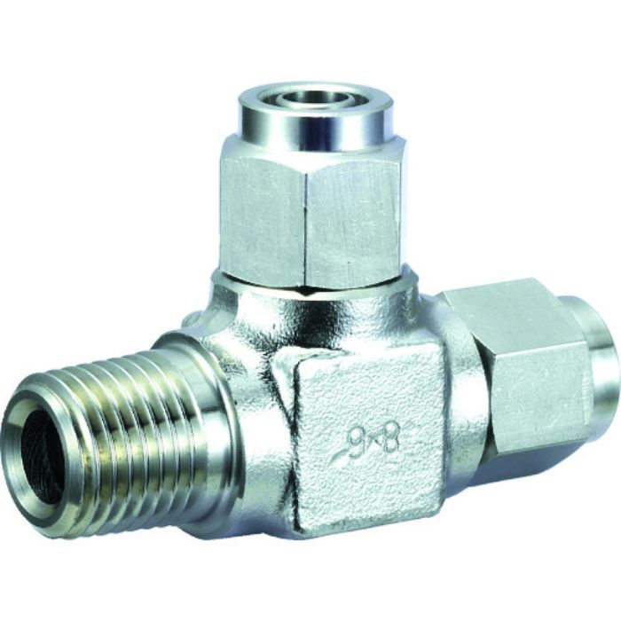 TRUSCO SUSメイルランティ 適用チューブ径4X2 ねじR1/8(Tcode:2561336)