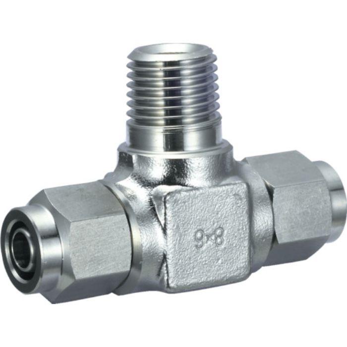 TRUSCO SUSブランチティ 適用チューブ径6X4 ねじR1/4(Tcode:2561221)